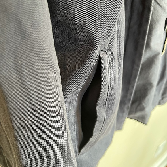 GAP Blue Linen Shell Jacket Size S - Picture 4 of 4